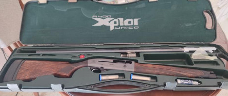 Beretta Xplor Unico prácticamente sin uso.
Sistema de amortiguación de retroceso Kick-Off. 
Maletín original.
Precio 00