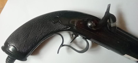 Se vende está pistola.
De las primeras fabricadas por Arsa.
Número de serie ciento y pico.
La madera lacada 60