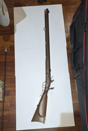 Vendo fusil Pedersoli Jäger Target.
El arma se encuentra de reestreno, solo ha tirado 13 cargas para probar 02