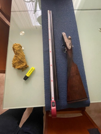 Por dejar la menor vendo mi escopeta Union Armera Mod 216 calibre 12/70, cañones de 71cm de 3* y 1*. Culata 12
