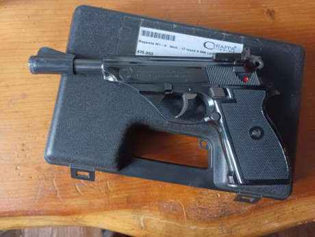 Buenas a todos por no poder darle uso pongo a la venta está excelente pistola para iniciarse en el tiro.Se 02