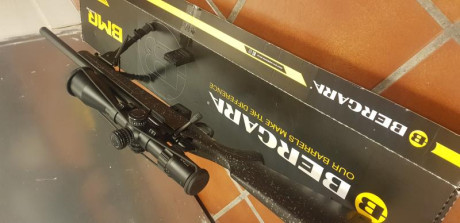 2 cargadores 
Visor Titan 5-55x26  FFP
Bipode
Tiene 6 meses , un caprichazo
1200 euros  esta en Madrid 02