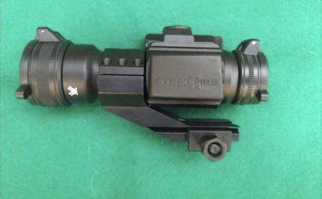 Se ofrecen dos puntos rojos nuevos :
MINOX RV1 por  175€ portes incluidos 
VIRTEX STRIKEFIRE II   140€ 12