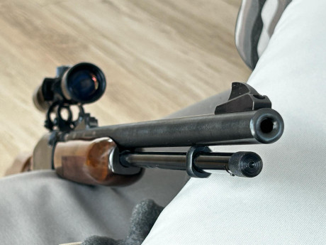 Vendo Carabina Remington 
Con cargador tubular de 15 tiros se acciona en modo "pajillera " perfecta 02