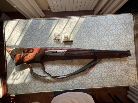 Por jubilación vendo esta escopeta con sus choques originales.
Precio 800€.
Contacto por Whatsapp 636.882.926.
Dispongo 02