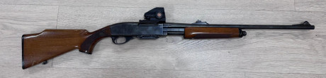 *VENDIDO*

Se cede remington 7600 de corredera.
Calibre 30-06sprgf
Punto rojo TRUGLO.

Rfle funcionando 01