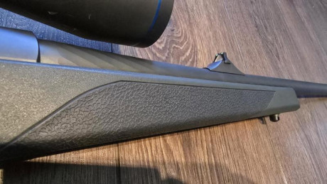 Buenos días, 

Vendo Steyr mannlicher CII SX 3, con:

-Gatillo al pelo  francés, muy bueno.
-Carril picatinny.
-Miras 11