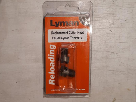 Vendo pack de 2 recambios de cuchillas para recortador de vainas Lyman.
Referencia No.7822203
Artículo 02
