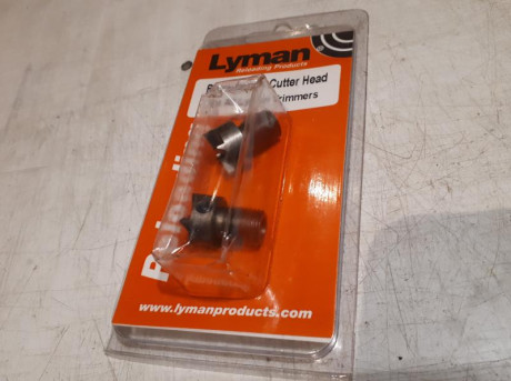 Vendo pack de 2 recambios de cuchillas para recortador de vainas Lyman.
Referencia No.7822203
Artículo 01