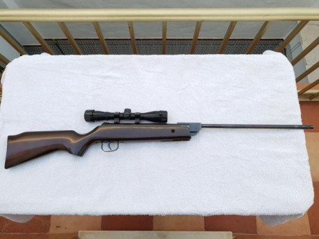 Hola compañeros.pongo a la venta una norica 61 en calibre 5,5mm.esta en buen estado y funcionando perfectamente.tiene 00