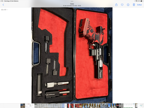 Hola buenas noches compañeros de afición , por dejar la actividad pongo a la venta mi pardini sp del 22lr 01