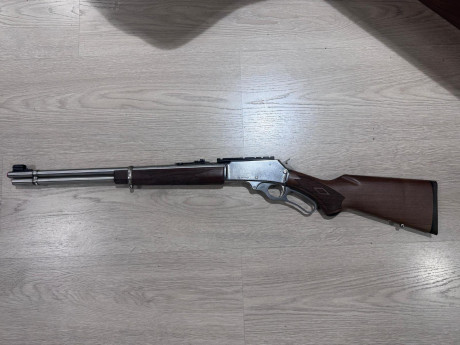 Marlin 336ss en calibre 30-30.
Unidad de reestreno. IMPOLUTO.

Rifle con acabado en acero inoxidable y 01