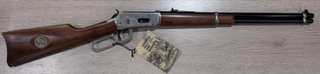 Rifle de palanca winchester 1894 calibre 30-30win.

Rifle clásico de la década de los 70 nuevo a estrenar 01