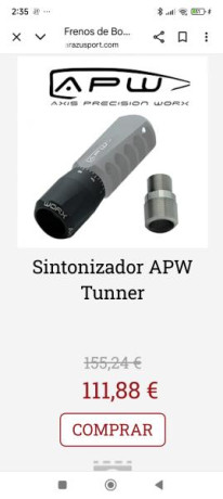 Se vende rifle Bergara hmr creedmoor con freno de boca y compensador de armonicos ( visor no incluido)
Zona 41