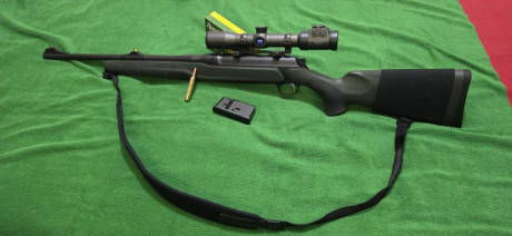 Se vende sauer 303 seminuevo, calibre 300wm, además equipado con mira zeis, de 1.2 a 5 x 36, lleva cargador 02