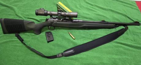 Se vende sauer 303 seminuevo, calibre 300wm, además equipado con mira zeis, de 1.2 a 5 x 36, lleva cargador 01