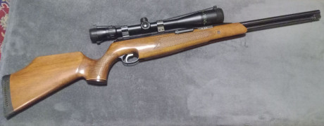 Carabina de muelle: AIR ARMS TX-200 MKIII Calibre 4,5 mm. En muy buen estado. Sólo usada en competiciones. 02