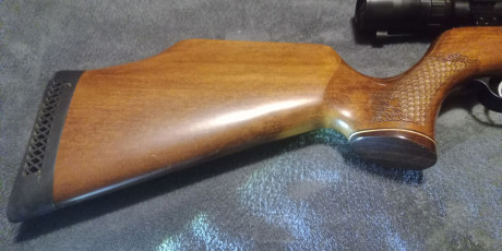 Carabina de muelle: AIR ARMS TX-200 MKIII Calibre 4,5 mm. En muy buen estado. Sólo usada en competiciones. 00