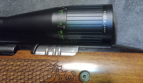 Carabina de muelle: AIR ARMS TX-200 MKIII Calibre 4,5 mm. En muy buen estado. Sólo usada en competiciones. 21