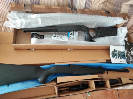 Equipo completo para estrenar Blaser R8 profesional 30-06 y culata FBT de carbono, se encuentra en Barcelona 02