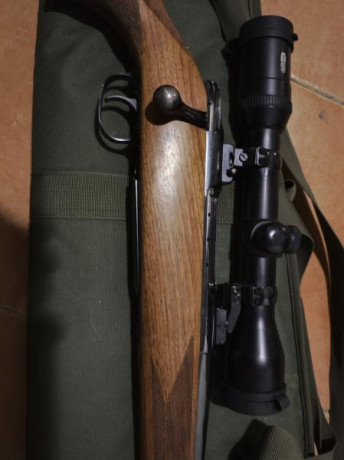 Se vuelve a poner a la venta este Sauer 90 en calibre 30-06. Se entrega con bases Apel y anillas Russan 21