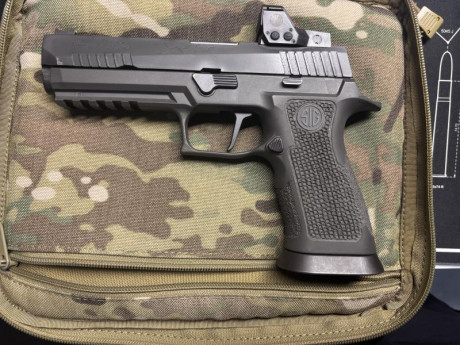 VENDO SIG P320 Xfive Legion

-Visor Romeo 1 de 6moa (puesto a tiro) 
3 cuerpos: 
*Cuerpo Legion con Stipple
*Cuerpo 02