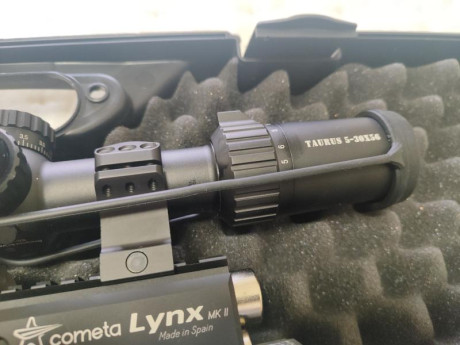 Vendo Cometa Lynx, es él último modelo, regulada a 300 bares y con depósito de carbono de 700cc. Está 01