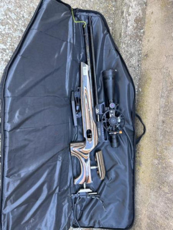 Pongo a la venta mi carabina de field target. Es una AIr Arms FTP900. Es calibre 4,5 con potencia de 16 01