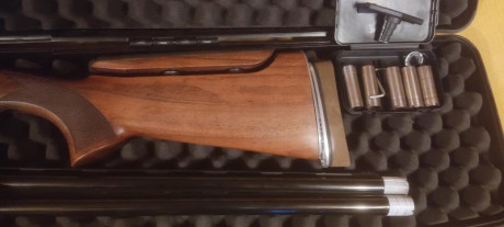 Un saludo foreros. Vendo ATA SP. Bascula acero negro. Cierres tipo Beretta. Cañón de 71 . 5 Choques + 01