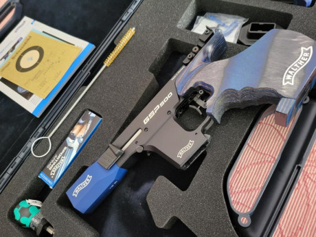 Walther GSP 500 22lr. comprada en Marzo, no tiene ni 400 tiros, nunca la ha sido desarmadoa 2000€. Talla 01