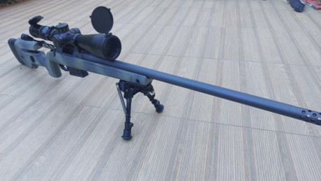 Se vende pack de caza rececho, o PRS  precisión con el siguiente contenido:

- Rifle Bergara de reestreno, 11