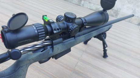 Se vende pack de caza rececho, o PRS  precisión con el siguiente contenido:

- Rifle Bergara de reestreno, 31