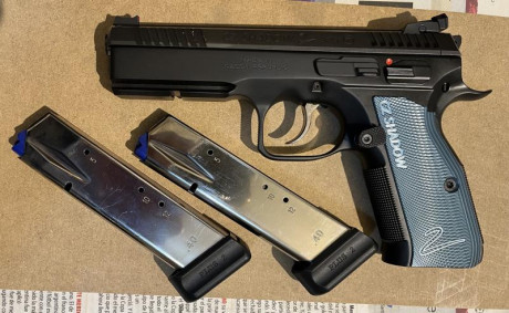 En perfecto estado (nueva), no soy tirador de IPSC, soy tirador de precisión,
y la compre por curiosidad, 01
