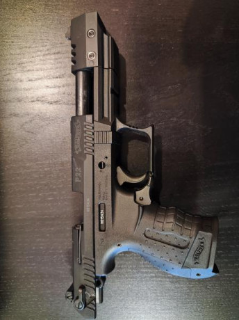 Vendo Walther p22 target, en su maletín 
Dos cargadores
Está en Zaragoza 01
