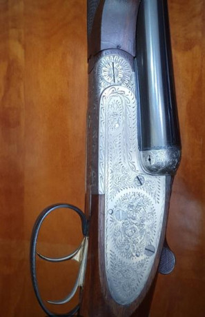 En Venta Escopeta Paralela Union Armera GRULLA mod. 21Special Gama Alta, Calibre 12, Cañon de 71 con 3* 00