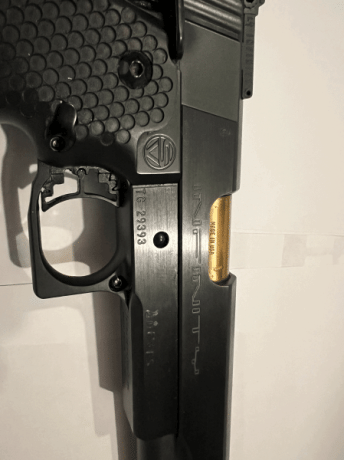 Dejo la actividad de IPSC y por ende, vendo mi pistola Infinity en inox nitrurada negra. Poco usada. Es 00