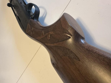 Es un modelo que aún conservo , pieza de colección en perfecto estado !
Semiautomática de 3 tiros !
Cañón 22
