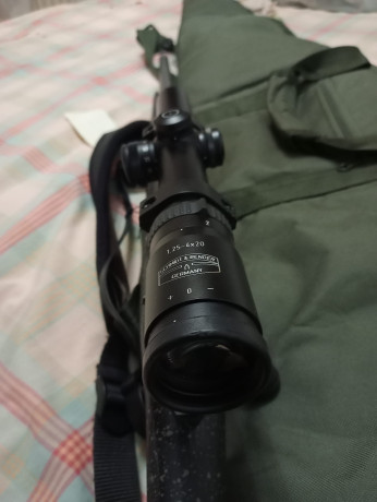Un compañero , vende un visor, schmid&bender 1.25-4 x 20, en estado excelente, su telefono 659499629, 02