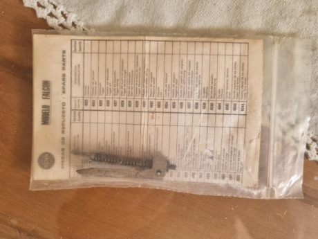 Vendo fiador Astra Falcon nuevo. Precio 25 euros más porte. Tlf.607609326. 00