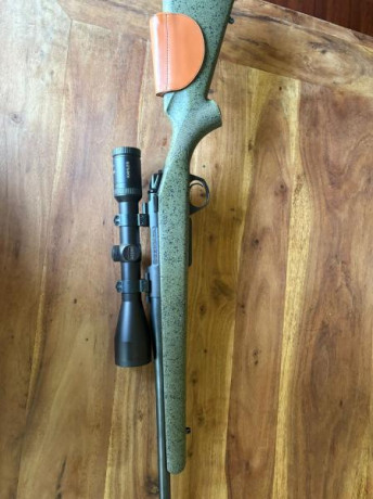 Se vende rifle de cerrojo Bergara B14 hunter, estado impoluto ha pegado muy pocos tiros, tiene rosca, 00