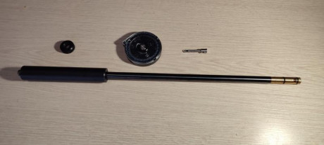 Se vende cañón de impact M3 compact, de 50cm en 5.5 cal, muy preciso, ( creo que vale para otras)
Incluye 12