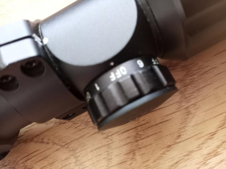 VENDO Visor Primary Arms SLx3.5 4-14×44 FFP ACSS HUD DRM 5.56. 
Mira telescópica de Primary Arms. 
Longitud 21