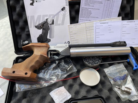 Hola
Pongo a la venta pistola de aire comprimido Hammerli AP20 Pro, muy muy nueva, en estado impecable 61