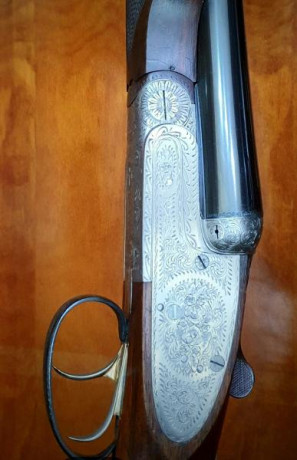 A la venta Escopeta Paralela Union Armera GRULLA mod. 21Special Gama Alta, Calibre 12, Cañon de 71 con 00