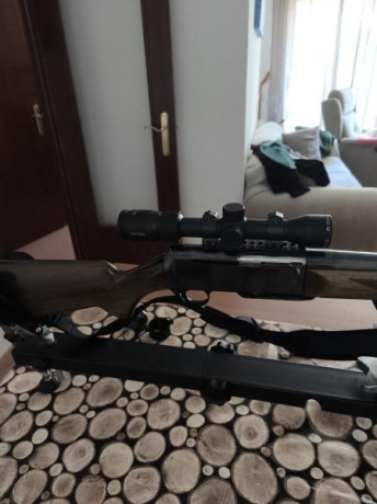 Pongo a la venta mi 7mm.RM por vaciar armero.
Está impecable de pavonado, sólo dos rayitas en culata, 01