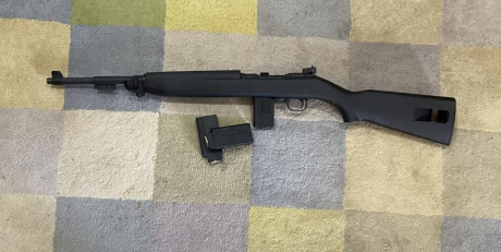 Vendo estupenda carabina modelo M1 CHIAPPA 22LR con tres cargadores y funda de transporte,esta como a 00