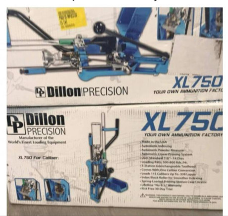 Busco una Dillon XL750 Completa (9mm,38,32 ) en buen estado Contacto 636 111 985 00