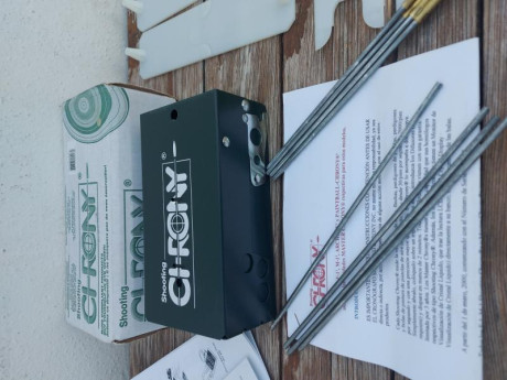 Por cese de la actividad deportiva vendo Cronografo Chrony M1 en perfecto estado, muy poco uso. El Chrony 02