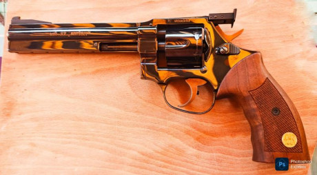 Revolver MANURHIN Cal. 32 WC
Un compañero de club vende este bonito revólver:
Muy preciso. Información 02