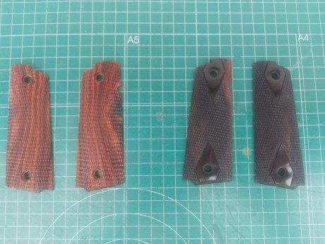  Vendidas 
Por cese de la actividad deportiva, sigo vaciando el armero...
Vendo estos dos juegos de cachas 00